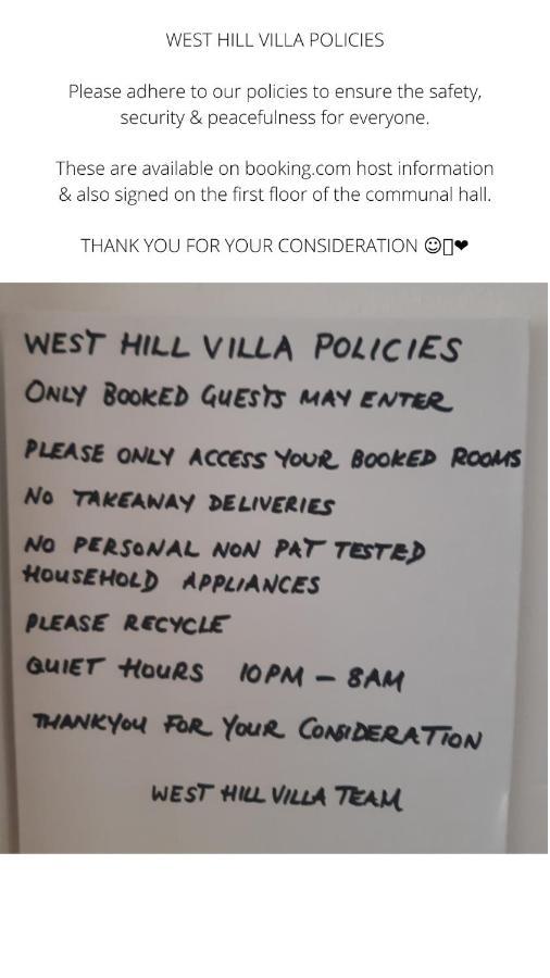 West Hill Retreat Edwardian Balcony Ensuite With Room Served Breakfast & Free Parking 헤이스팅스 외부 사진